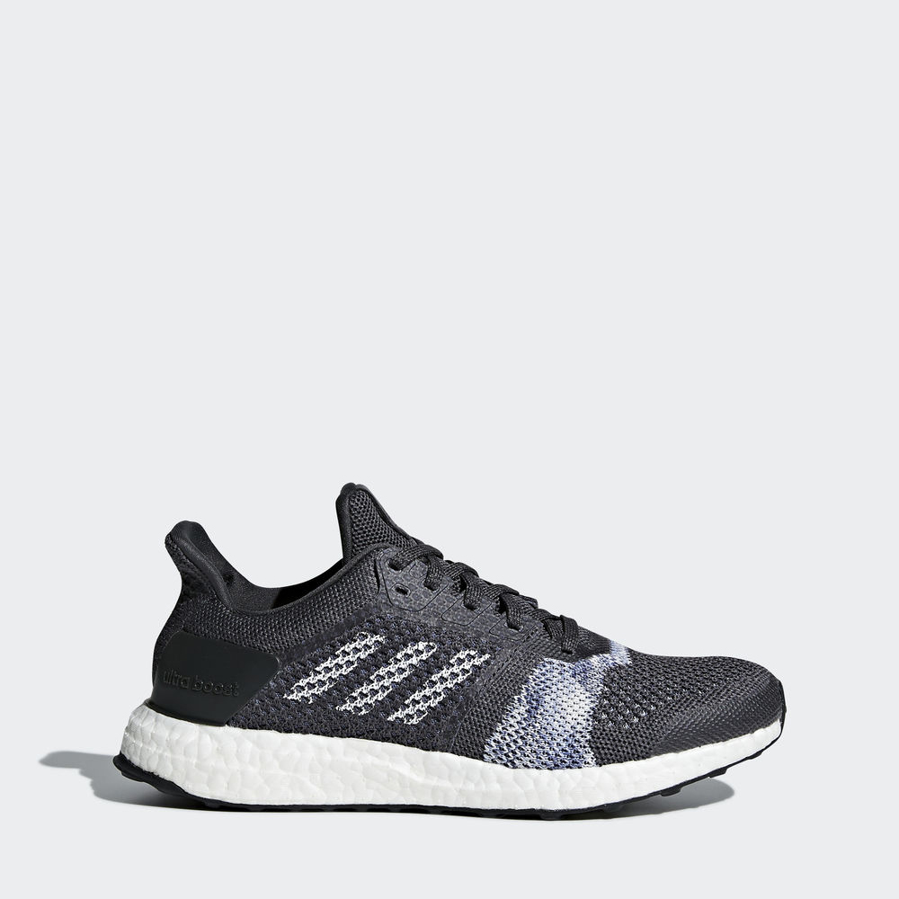 Adidas Ultraboost St - παπουτσια για τρεξιμο γυναικεια - Βαθυ Γκρι/Ασπρα/Μπλε,Μέγεθος: EU 36 – 54 2/